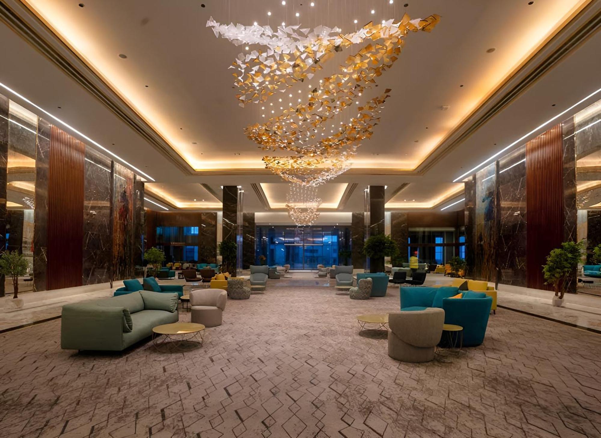 Rixos Premium Alamein Ελ Αλαμέιν Εξωτερικό φωτογραφία The lobby of the hotel