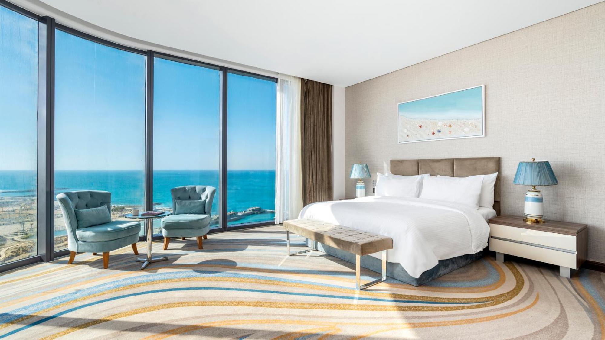 Rixos Premium Alamein Ελ Αλαμέιν Εξωτερικό φωτογραφία A bedroom at the hotel