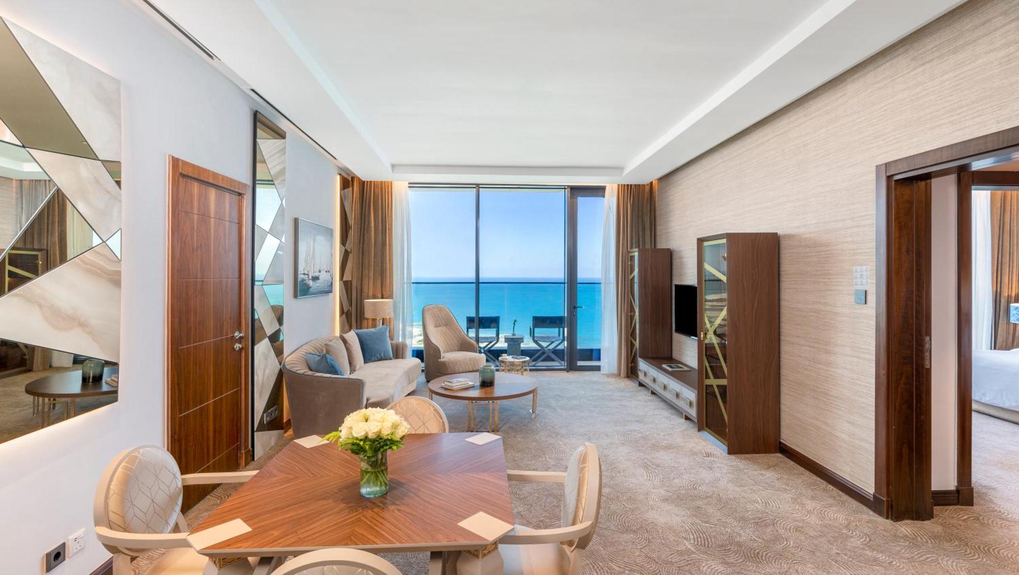 Rixos Premium Alamein Ελ Αλαμέιν Δωμάτιο φωτογραφία A suite at the hotel