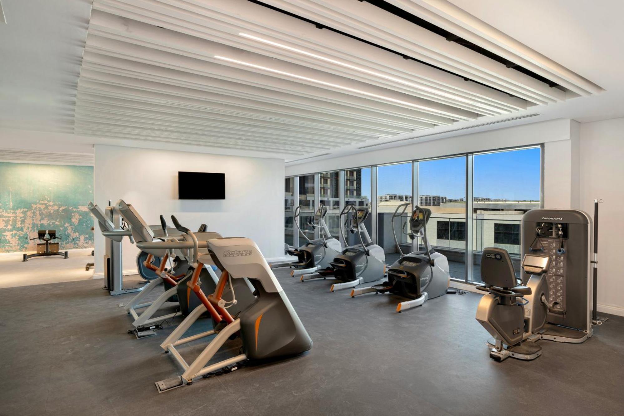 Rixos Premium Alamein Ελ Αλαμέιν Εξωτερικό φωτογραφία The gym at the hotel